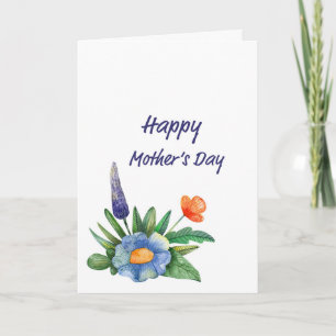 Tarjeta Pequeño Día de la Madre de Bouquet