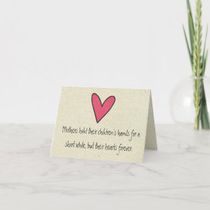 Tarjeta pequeño día de madres felices obbblias