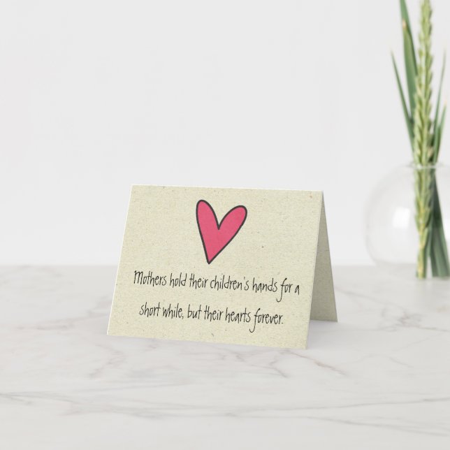 Tarjeta pequeño día de madres felices obbblias (Anverso)