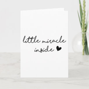 Tarjeta Pequeño milagro interno