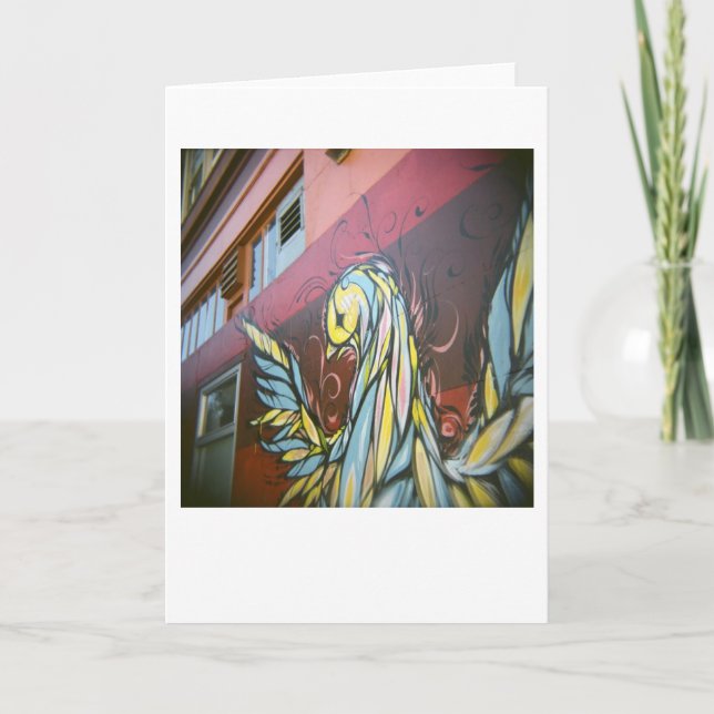 Tarjeta Pequeño pájaro (Anverso)