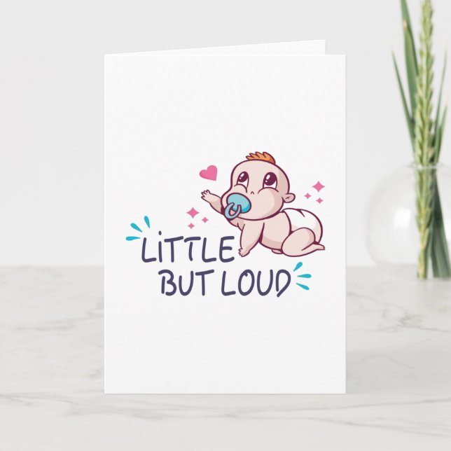 Tarjeta Pequeño pero fuerte (Anverso)