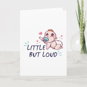 Tarjeta Pequeño pero fuerte