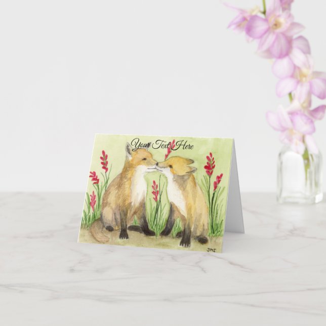 Tarjeta Pequeño Vixens (Orquídea)