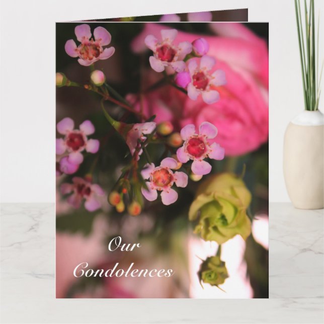 Tarjeta Pequeños Bloques Rosa (Anverso)