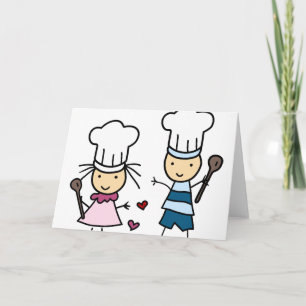 Tarjeta Pequeños Chef Kids