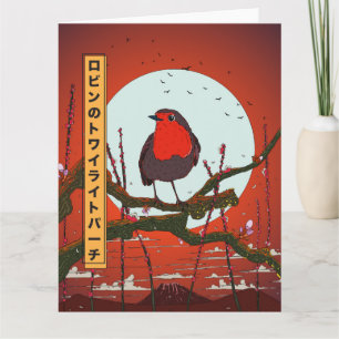 Tarjeta Perca del crepúsculo de Robin