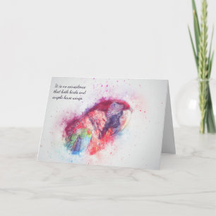 Tarjeta Pérdida de la simpatía de los Personalizados de pá