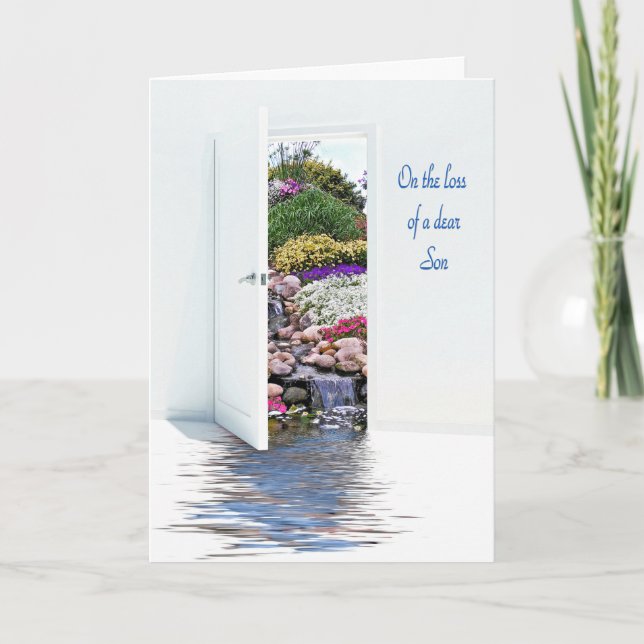 Tarjeta Pérdida de la simpatía de un hijo (Anverso)