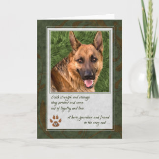 Tarjeta Pérdida de la simpatía de un Mascota de perro de s