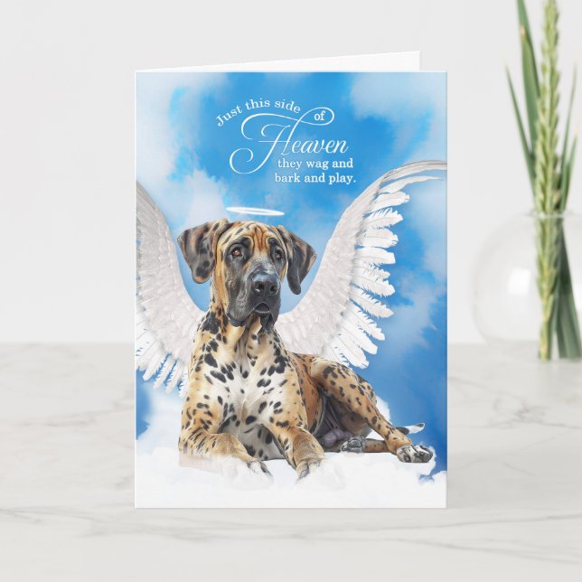 Tarjeta Pérdida de la simpatía de un Mascota de Perro Harl (Anverso)