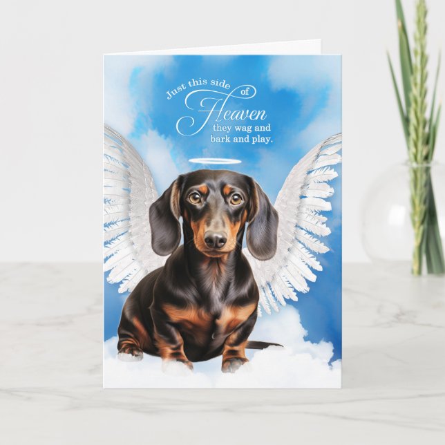 Tarjeta Pérdida de la simpatía de un Mascota de perro negr (Anverso)
