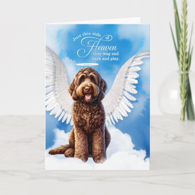 Tarjeta Pérdida de la simpatía de un Mascota de perros de  (Anverso)