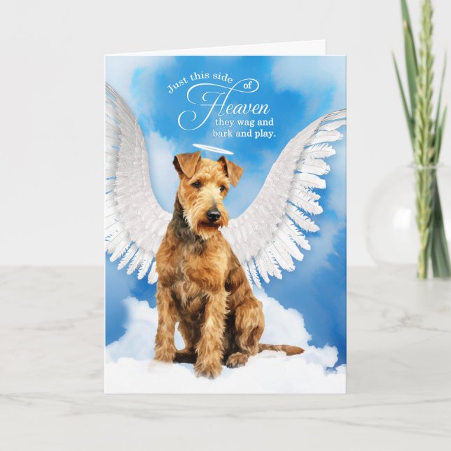 Tarjeta Pérdida de la simpatía de un Mascota de perros de  (Anverso)