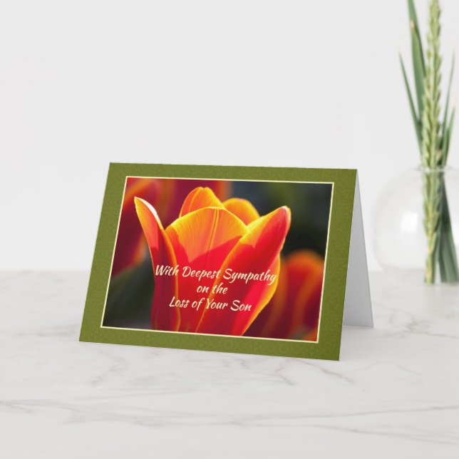 Tarjeta Pérdida de la simpatía del hijo, religión, luz de  (Anverso)