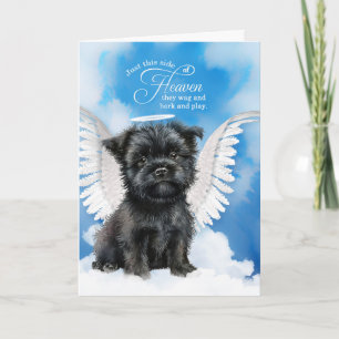 Tarjeta Pérdida de la simpatía del Mascota Angel Affenpins