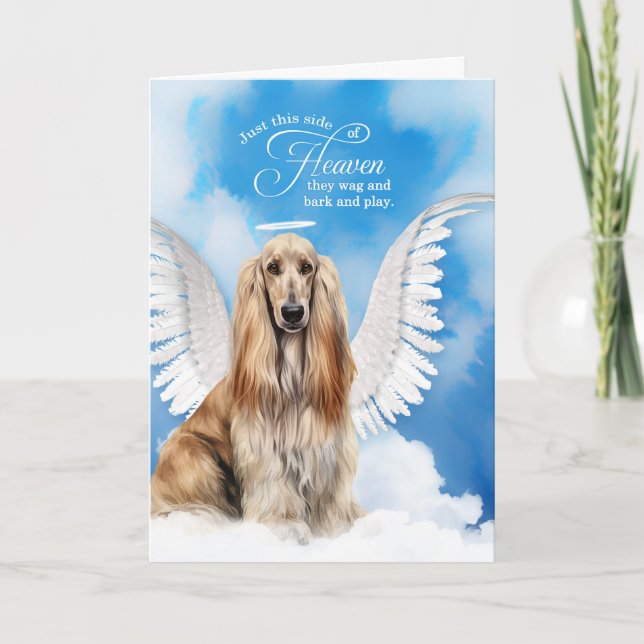 Tarjeta Pérdida de la simpatía del Mascota Angel Hound Afg (Anverso)