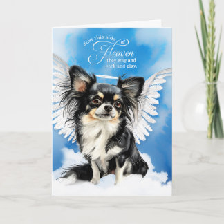 Tarjeta Pérdida de la simpatía del Mascota Chihuahua de pe