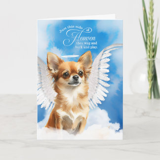 Tarjeta Pérdida de la simpatía del Mascota Chihuahua por e