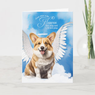 Tarjeta Pérdida de la simpatía del Mascota de Perro Corgi 