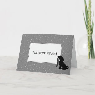 Tarjeta Pérdida de la simpatía del perro