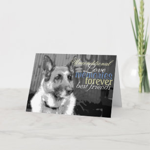 Tarjeta Pérdida de simpatía de un Mascota