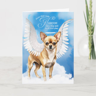 Tarjeta Pérdida de simpatía por el Mascota de Chihuahua
