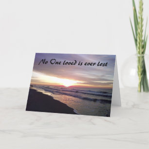 TARJETA PÉRDIDA DE SU MADRE