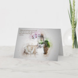 Tarjeta Pérdida del gato Mascota Jules Verne Cita solidari
