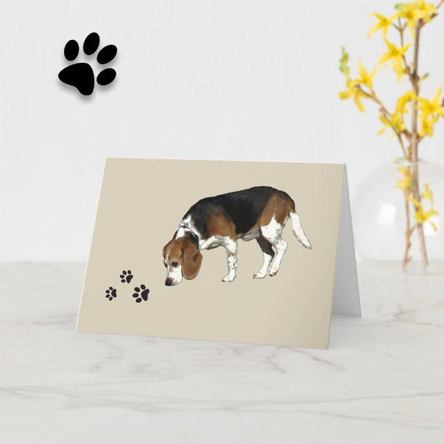 Tarjeta Pérdida del Mascota de Beagle GPS de Redneck (Subido por el creador)