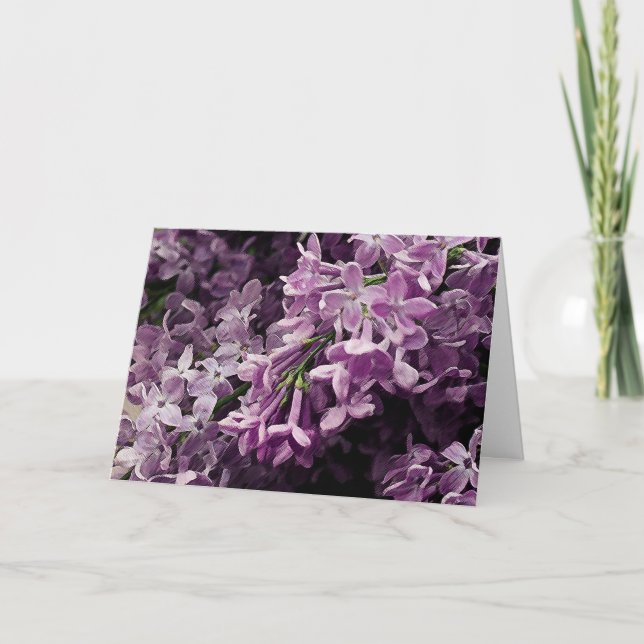 Tarjeta Perdido en Lilac (Anverso)