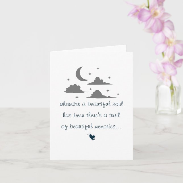 Tarjeta Perdón Por Su Saludo De Compasión Por Pérdida (Orquídea)