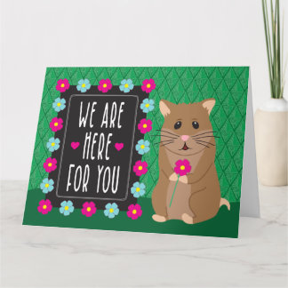 Tarjeta Perdón Por Tu Pérdida - Hamster