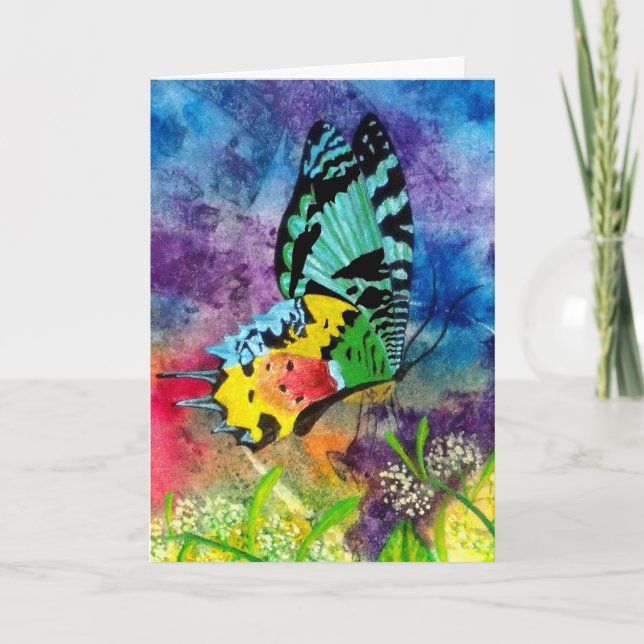 Tarjeta Perfil de salpicadura de Madagascar (Anverso)