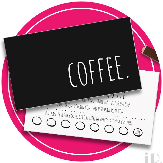 tarjeta perforadora de fidelización de café (Subido por el creador)