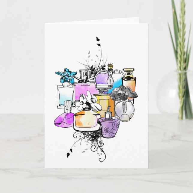 Tarjeta Perfumes Art (Anverso)