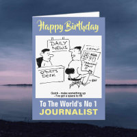 Periodista número 1 del mundo - Feliz cumpleaños
