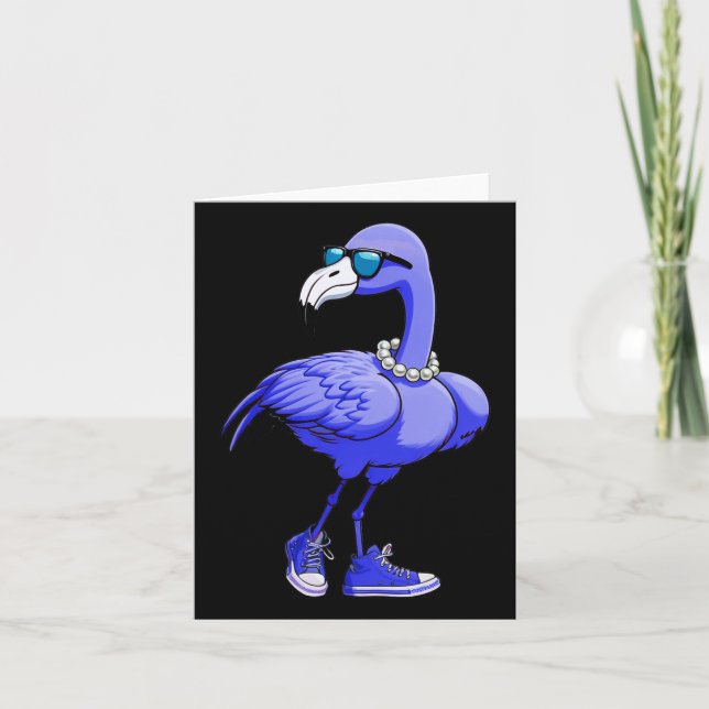 Tarjeta Perlas de Flamenco Azul Comma La Kamala Harris 202 (Anverso)