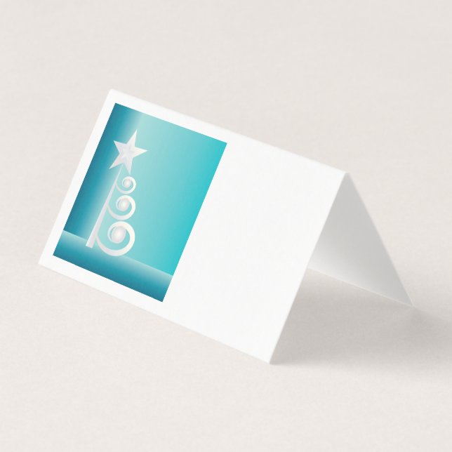 Tarjeta Perlas para Navidades (Anverso)