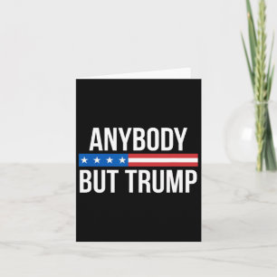 Tarjeta Pero el presidente de Trump, Donald Trump, 2024