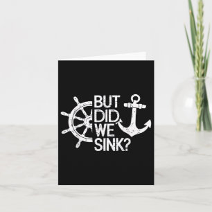 Tarjeta Pero, ¿Hemos Sink?
