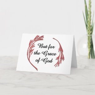 Tarjeta Pero por la gracia de Dios