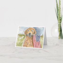 Tarjeta Perrita Americana de Sherry