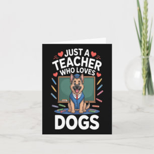 Tarjeta Perrito Adorable En La Escuela