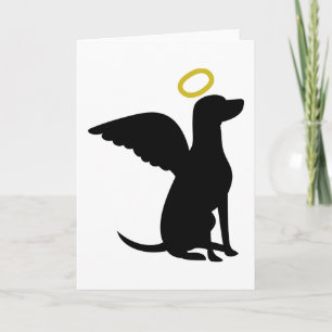 Tarjeta Perro Ángel