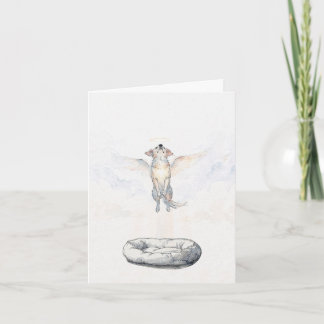 Tarjeta Perro Ángel Ascendente Pérdida de Mascota