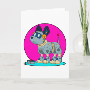 Tarjeta Perro como Robot