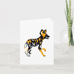Tarjeta Perro de caza de cabos de Guay - Dibujo animal en 