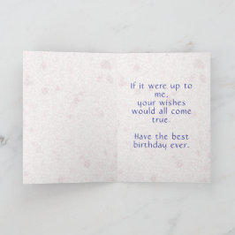 Tarjeta Perro de cumpleaños con girasol