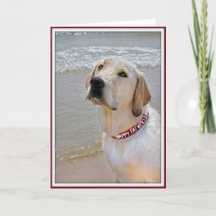 Tarjeta Perro de papá